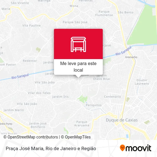 Praça José Maria mapa
