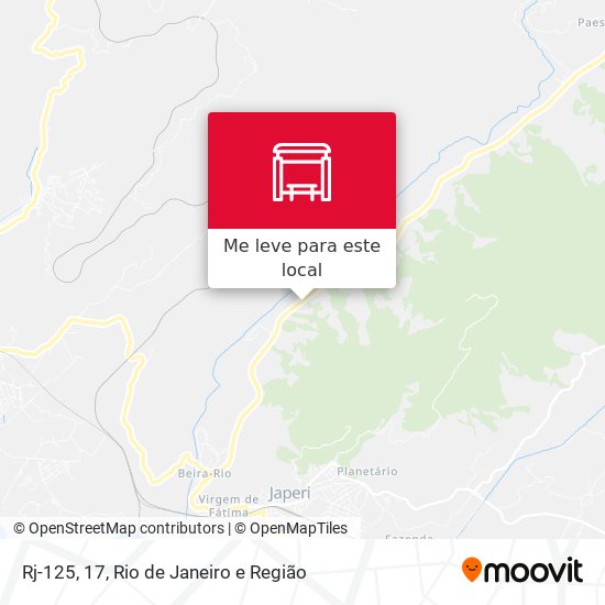 Rj-125, 17 mapa