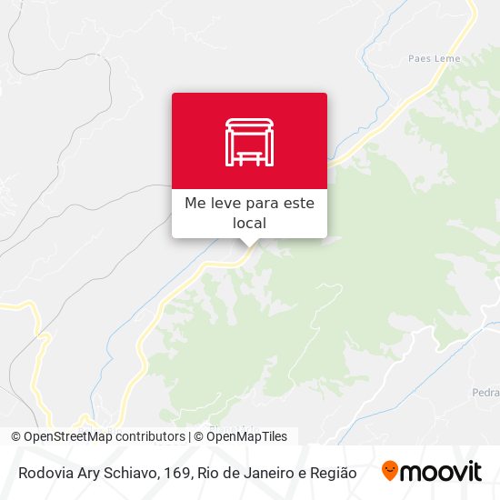Rodovia Ary Schiavo, 169 mapa