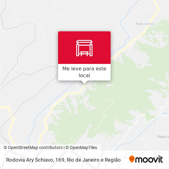 Rodovia Ary Schiavo, 169 mapa