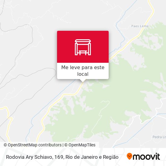 Rodovia Ary Schiavo, 169 mapa
