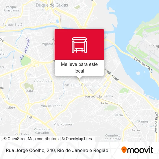 Rua Jorge Coelho, 240 mapa