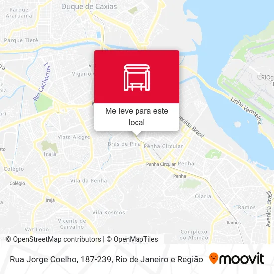 Rua Jorge Coelho, 187-239 mapa