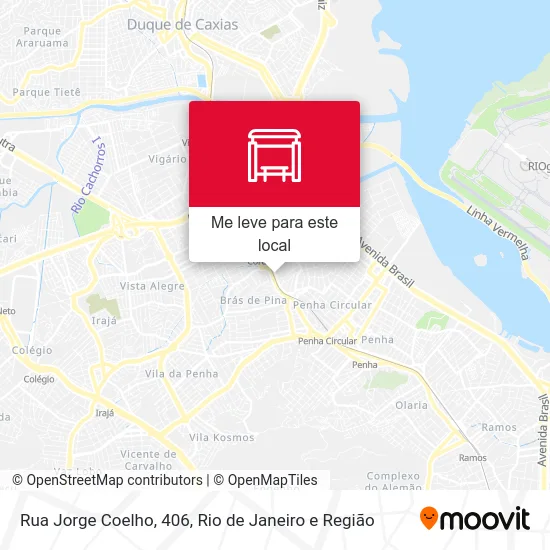 Rua Jorge Coelho, 406 mapa