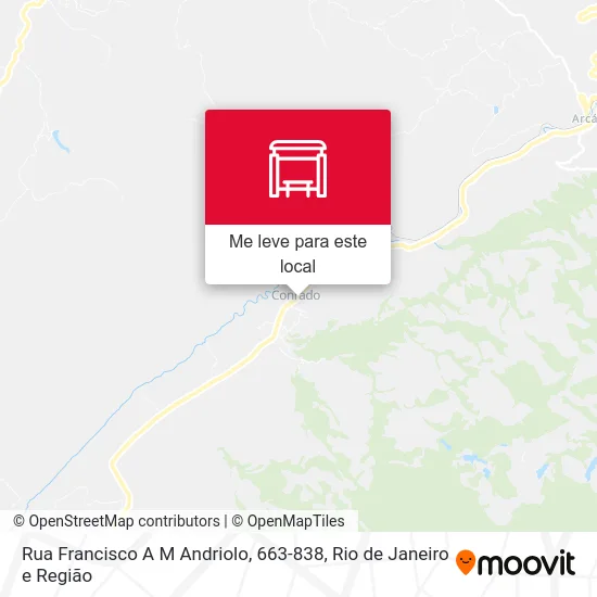 Rua Francisco A M Andriolo, 663-838 mapa