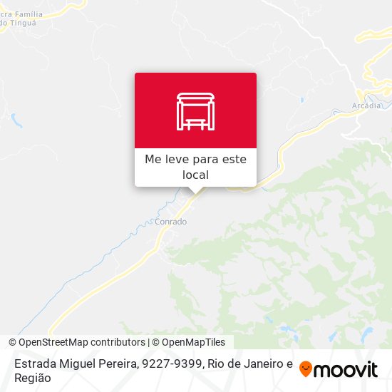 Estrada Miguel Pereira, 9227-9399 mapa