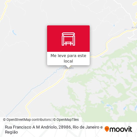 Rua Francisco A M Andriolo, 28986 mapa