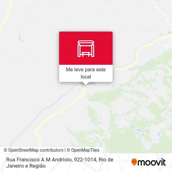 Rua Francisco A M Andriolo, 922-1014 mapa