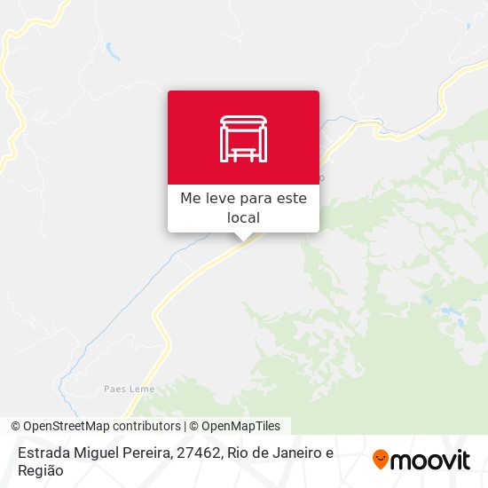 Estrada Miguel Pereira, 27462 mapa