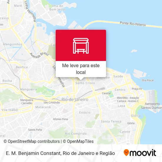 E. M. Benjamin Constant mapa