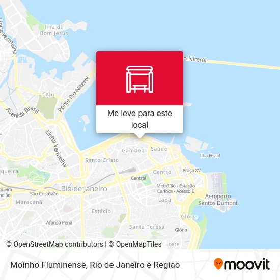 Moinho Fluminense mapa