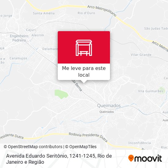 Avenida Eduardo Seritônio, 1241-1245 mapa