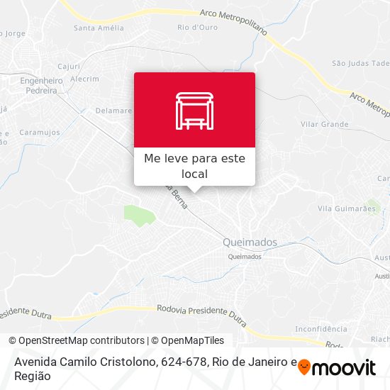 Avenida Camilo Cristolono, 624-678 mapa
