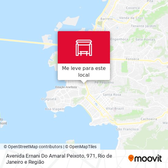 Avenida Ernani Do Amaral Peixoto, 971 mapa