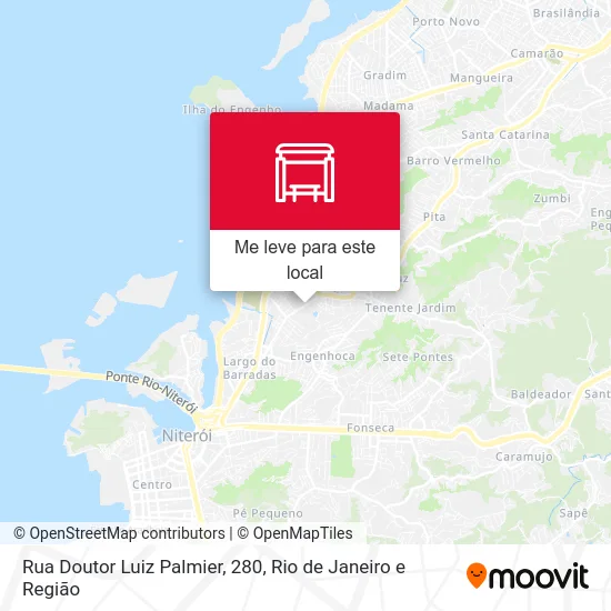 Rua Doutor Luiz Palmier, 280 mapa