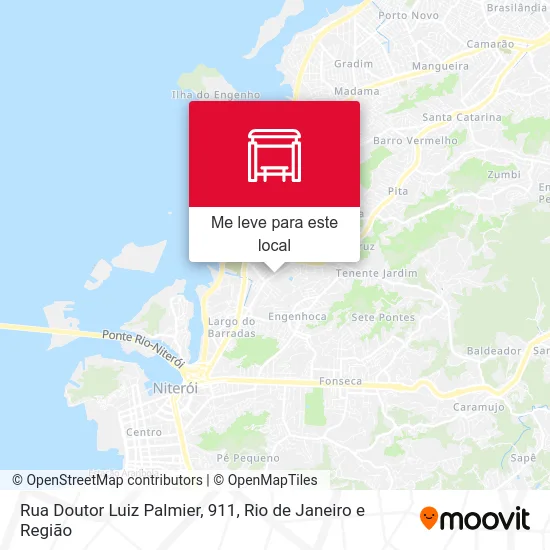 Rua Doutor Luiz Palmier, 911 mapa