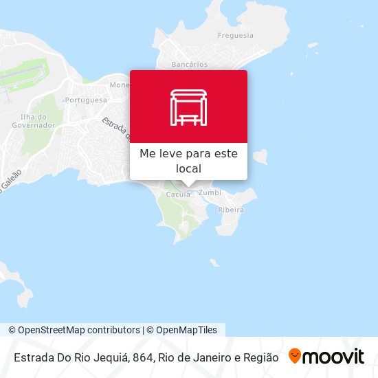 Estrada Do Rio Jequiá, 864 mapa