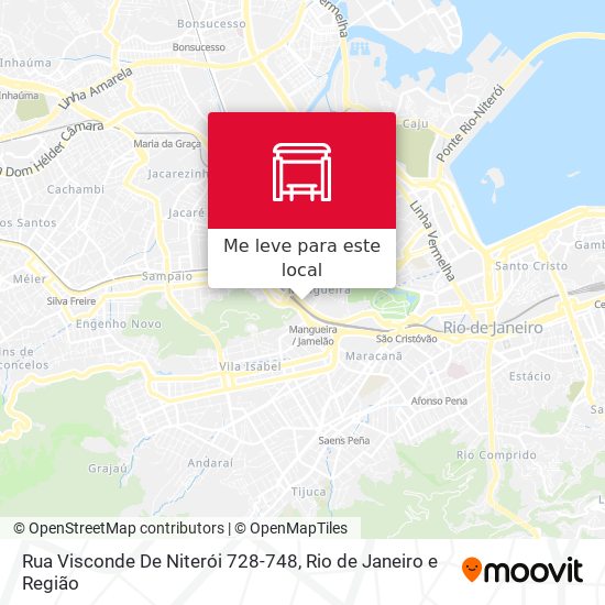 Rua Visconde De Niterói 728-748 mapa