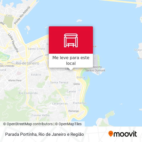 Parada Portinha mapa