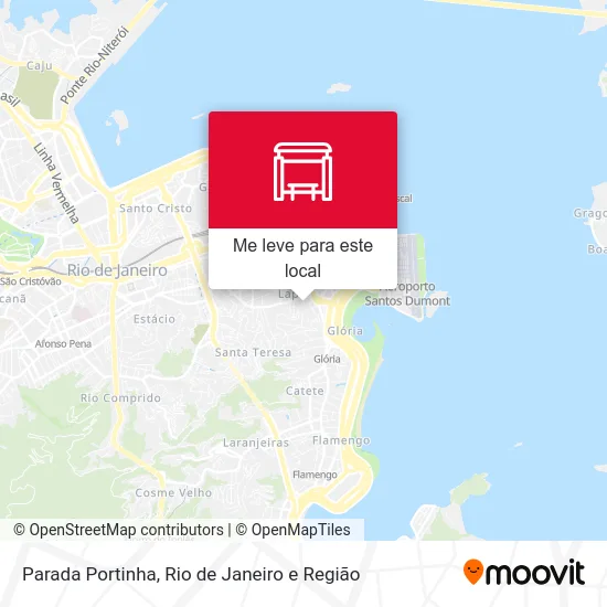 Parada Portinha mapa