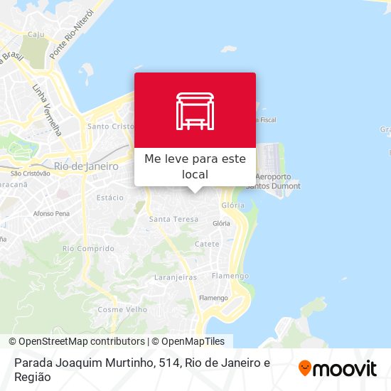 Parada Joaquim Murtinho, 514 mapa