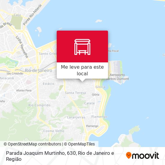 Parada Joaquim Murtinho, 630 mapa