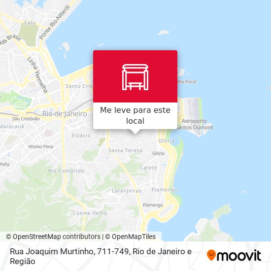 Rua Joaquim Murtinho, 711-749 mapa
