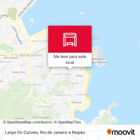 Largo Do Curvelo mapa