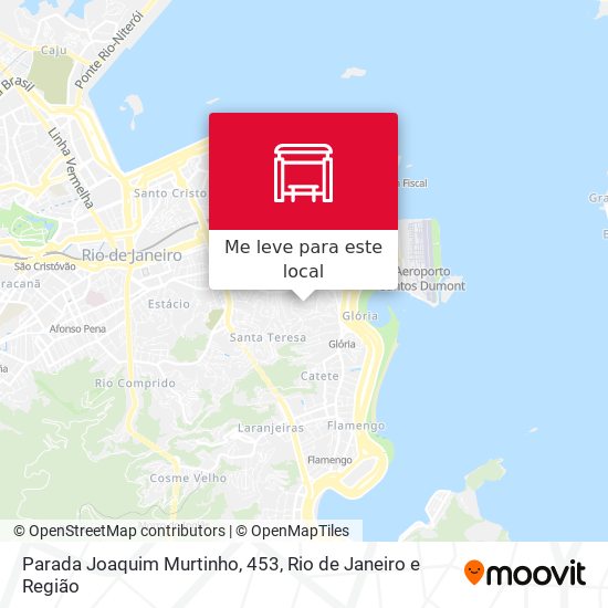 Parada Joaquim Murtinho, 453 mapa