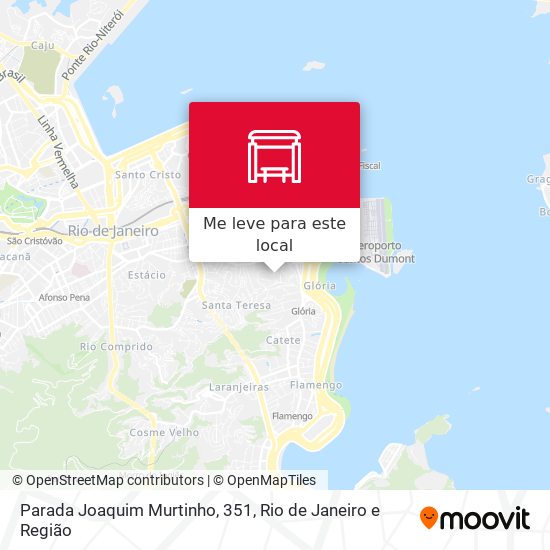 Parada Joaquim Murtinho, 351 mapa