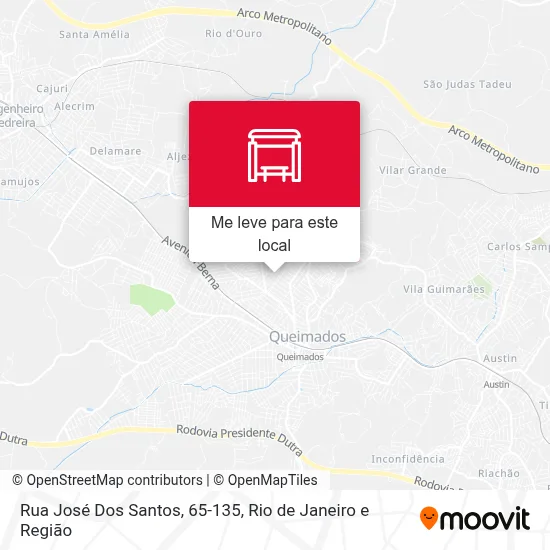 Rua José Dos Santos, 65-135 mapa