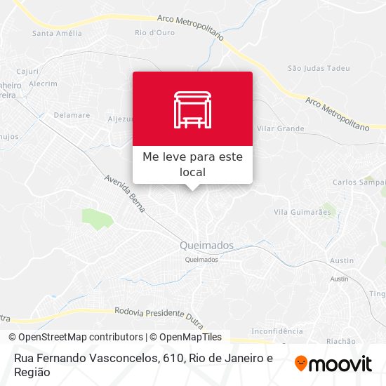 Rua Fernando Vasconcelos, 610 mapa