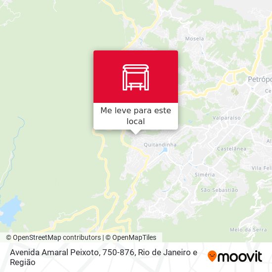 Avenida Amaral Peixoto, 750-876 mapa