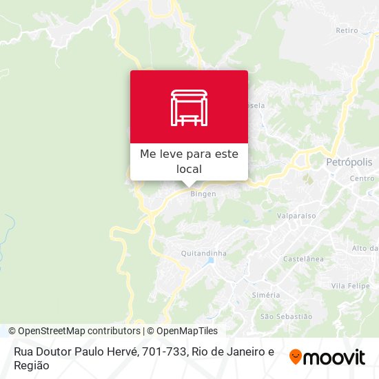 Rua Doutor Paulo Hervé, 701-733 mapa