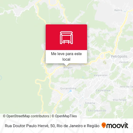 Rua Doutor Paulo Hervé, 50 mapa
