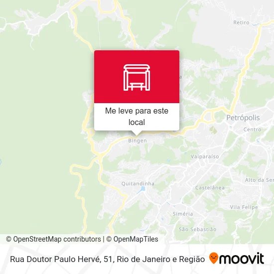 Rua Doutor Paulo Hervé, 51 mapa