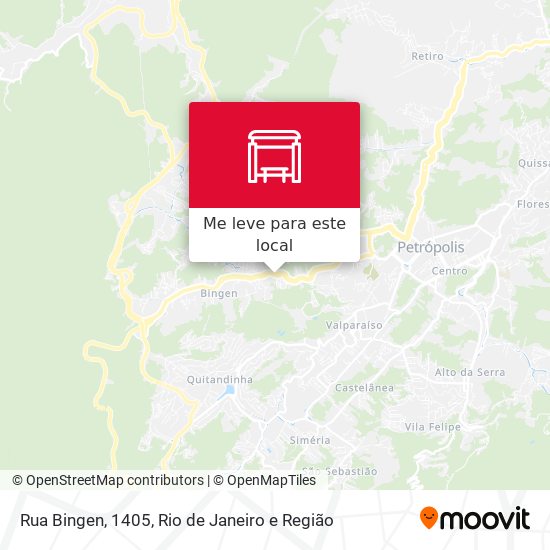 Rua Bingen, 1405 mapa