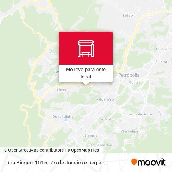 Rua Bingen, 1015 mapa