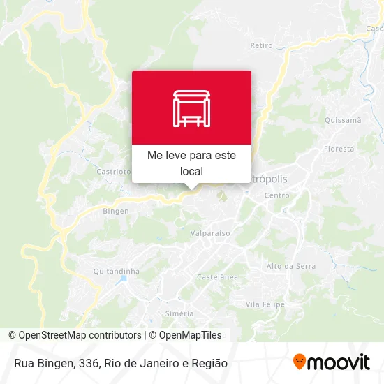 Rua Bingen, 336 mapa
