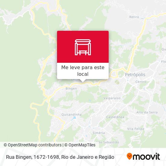 Rua Bingen, 1672-1698 mapa