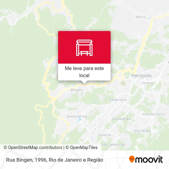 Rua Bingen, 1996 mapa