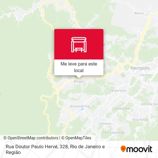 Rua Doutor Paulo Hervé, 328 mapa
