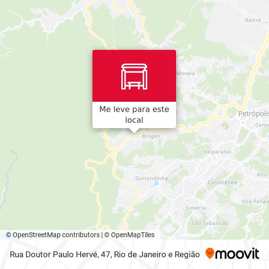 Rua Doutor Paulo Hervé, 47 mapa