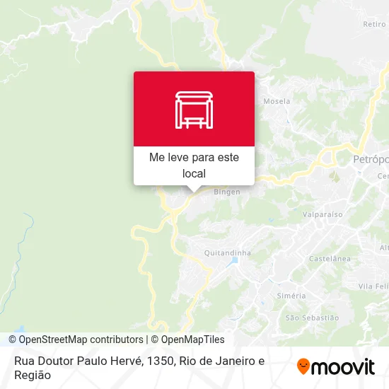 Rua Doutor Paulo Hervé, 1350 mapa