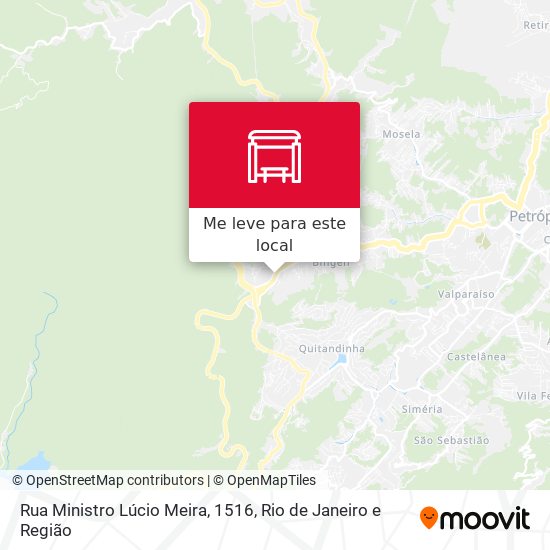 Rua Ministro Lúcio Meira, 1516 mapa