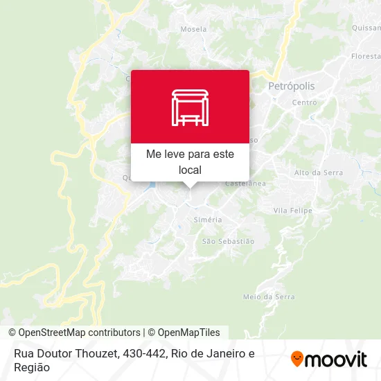 Rua Doutor Thouzet, 430-442 mapa