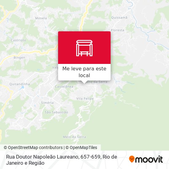 Rua Doutor Napoleão Laureano, 657-659 mapa