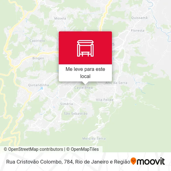 Rua Cristovão Colombo, 784 mapa