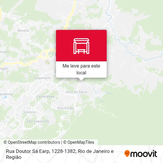 Rua Doutor Sá Earp, 1228-1382 mapa