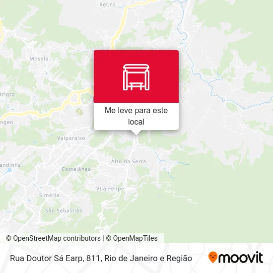 Rua Doutor Sá Earp, 811 mapa